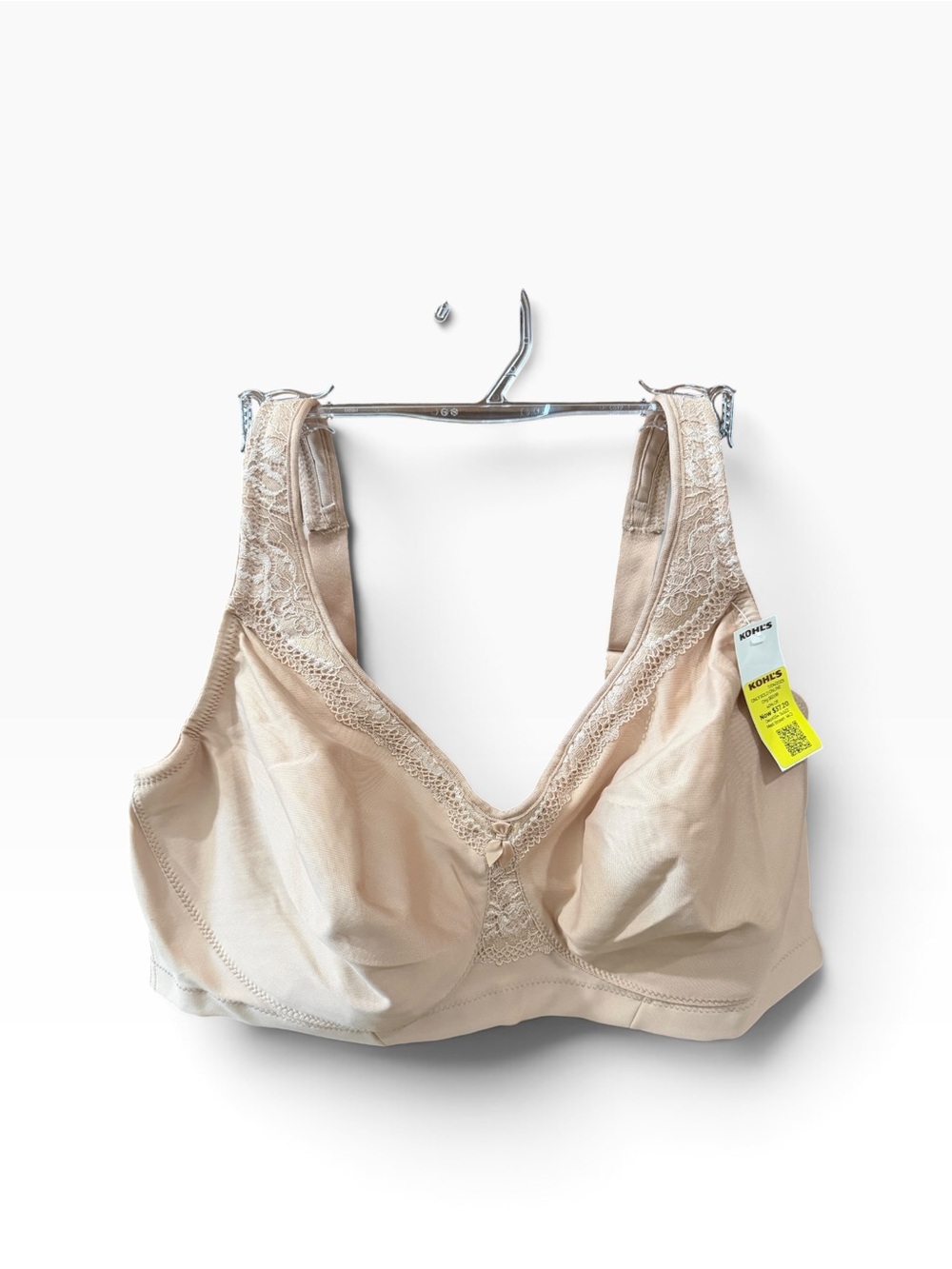 Glamorise MagicLift Original Support Bra 44D Medium Brown Wirefree NWT